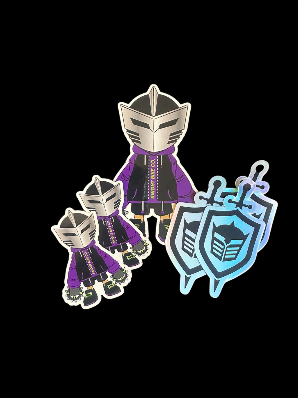 Knight Bike Knight Bike Co - Sticker Pack – KnightBikeCo