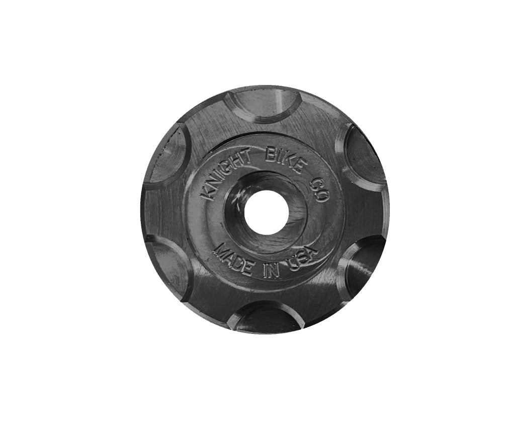 Unite UK Made D2 Headset Stem Cap – 1 1/8 Inch Aluminium, Single