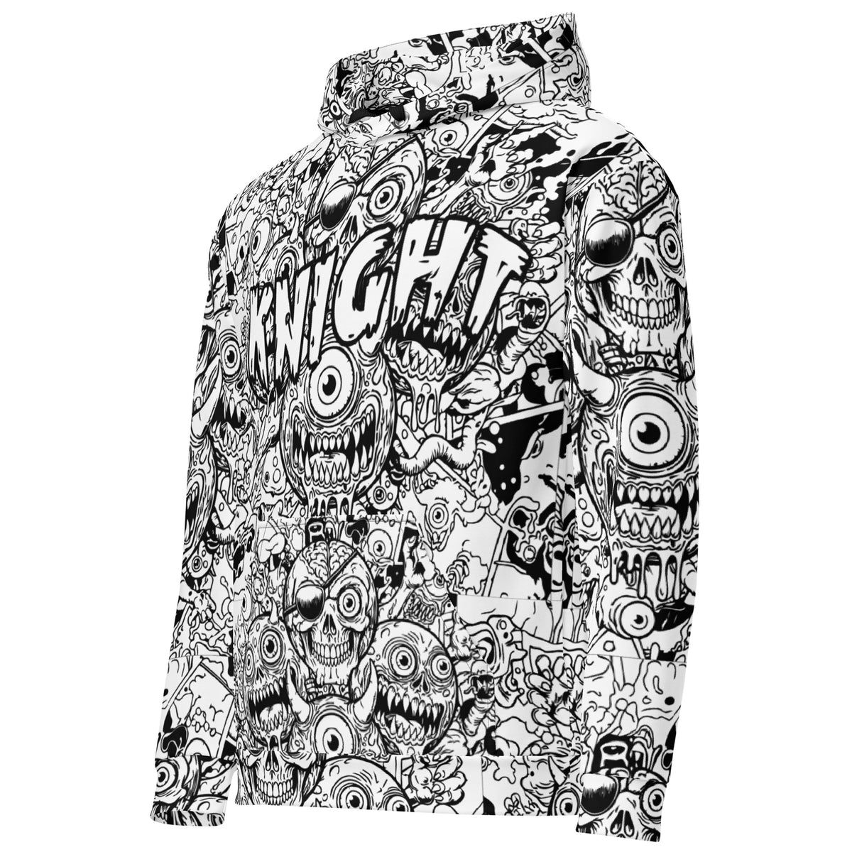 Knight Monster Cotton Hoodie