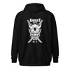 Knight Demon Zip Up Hoodie (Fitted)
