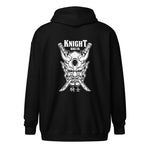 Knight Demon Zip Up Hoodie (Fitted)