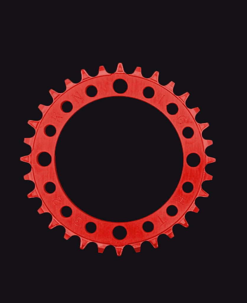 Ruf-Tooth 32t Narrow Wide Chainring 4-Hole 104BCD